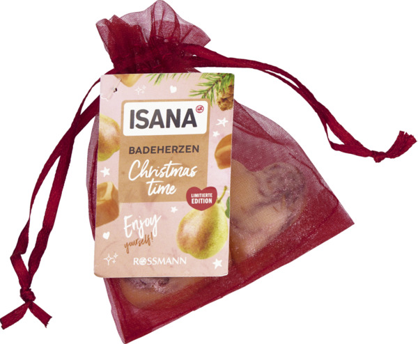 Bild 2 von ISANA 2er Badeherzen Christmas Time & Beerenzauber