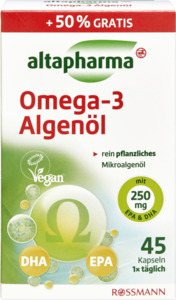 altapharma Omega-3 Algenöl