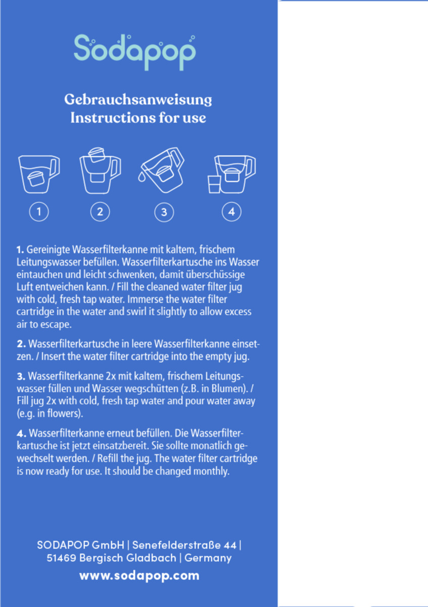 Bild 2 von Sodapop 3er Set Wasserfilter Standard