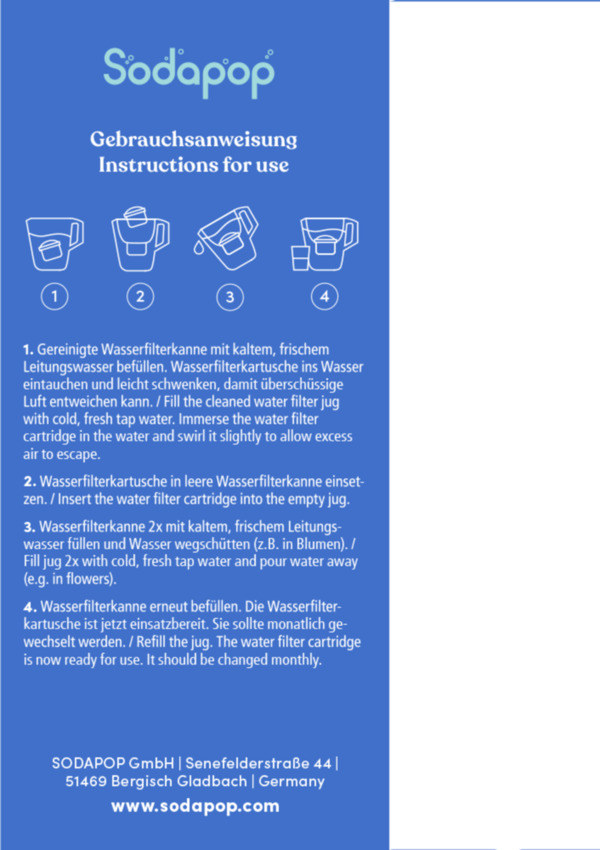 Bild 2 von Sodapop 3er Set Wasserfilter Standard