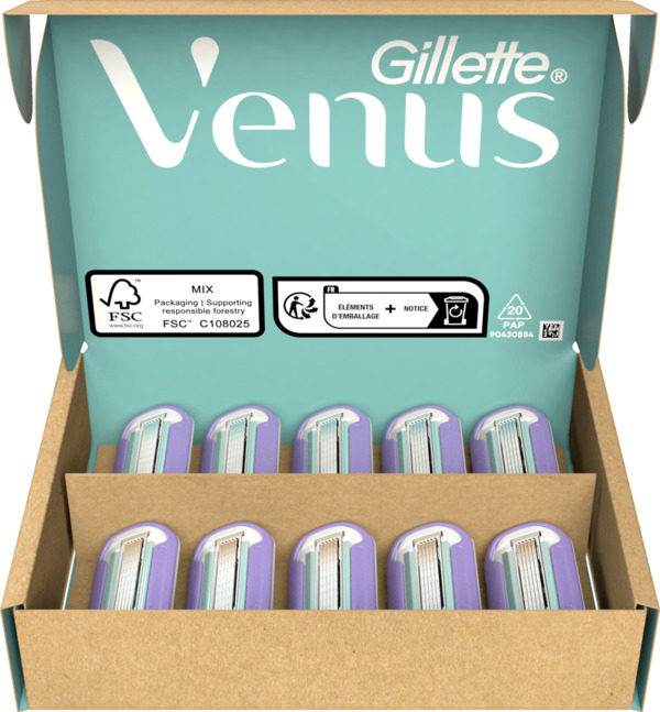 Bild 1 von Gillette Venus Deluxe Smooth Swirl Rasierklingen