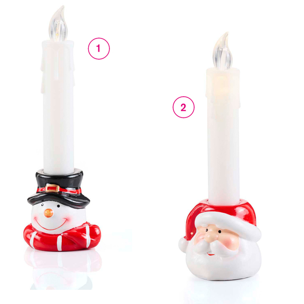 Bild 1 von KODi season LED Weihnachtsfigur mit Kerze verschiedene Varianten