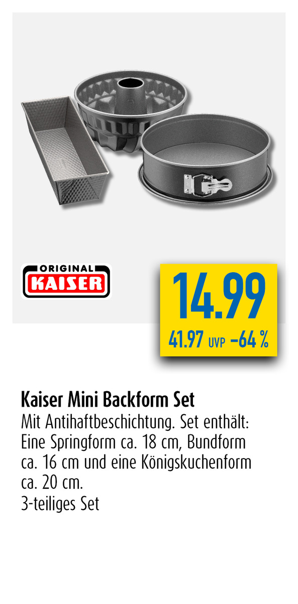 Bild 1 von Kaiser Mini-Backform