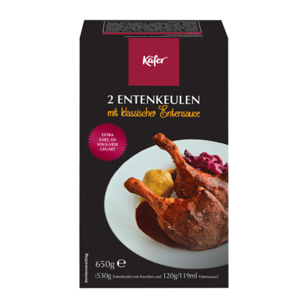 Bild 2 von KÄFER  Entenkeule mit Sauce