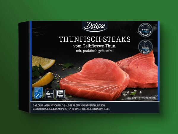 Bild 1 von Deluxe MSC Thunfisch-Steaks, 
         250 g