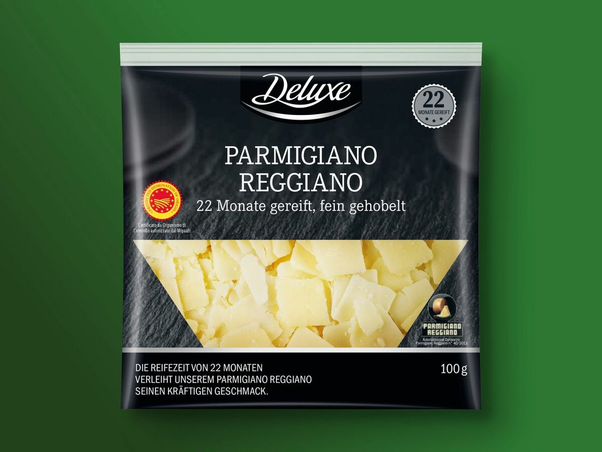 Bild 1 von Deluxe Parmigiano Reggiano, gehobelt, 
         100 g