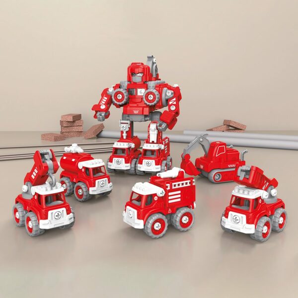 Bild 4 von PLAYLAND Autoroboter, 5 in 1