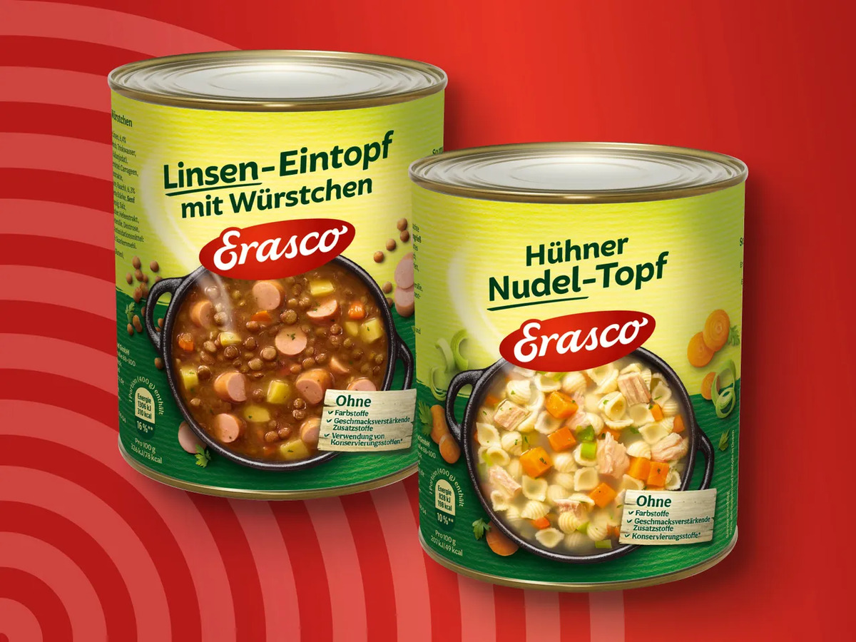 Bild 1 von Erasco Eintöpfe, 
         800 g