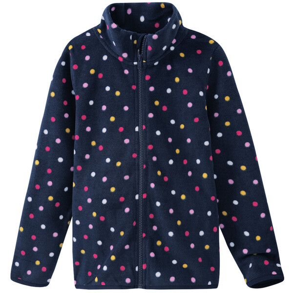 Bild 1 von Mädchen Fleecejacke mit Punkte-Allover