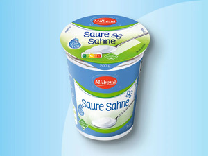 Milbona Saure Sahne, 
         200 g