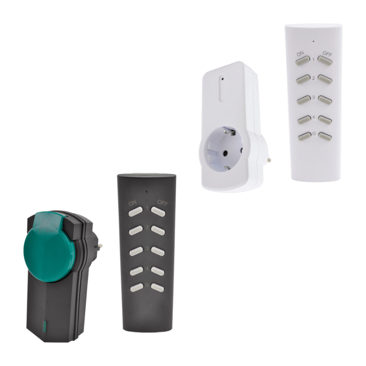 Bild 1 von WORKZONE Funksteckdosen-Set