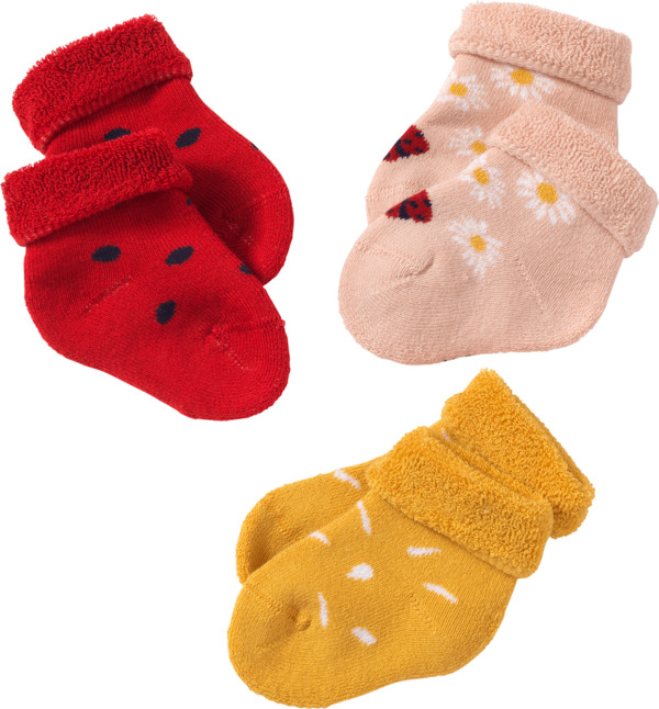 Bild 1 von ALANA Baby Socken, Gr. 15/16, mit Bio-Baumwolle, bunt