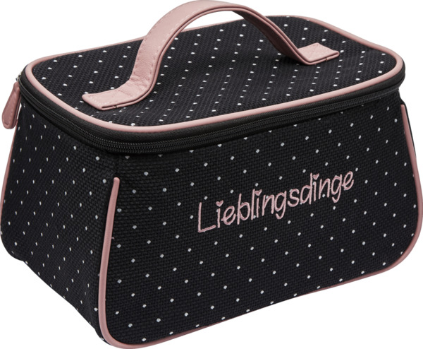 Bild 1 von Vito & Joe Beauty Case schwarz/rosa