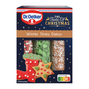 DR. OETKER Winter-Streu-Dekor
