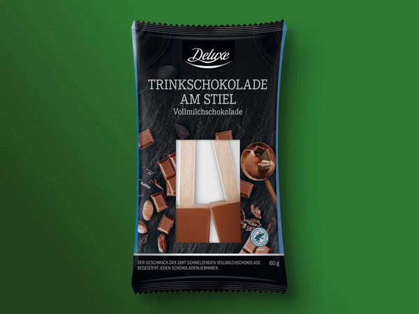 Bild 1 von Deluxe Trinkschokolade am Stiel, 
         60 g