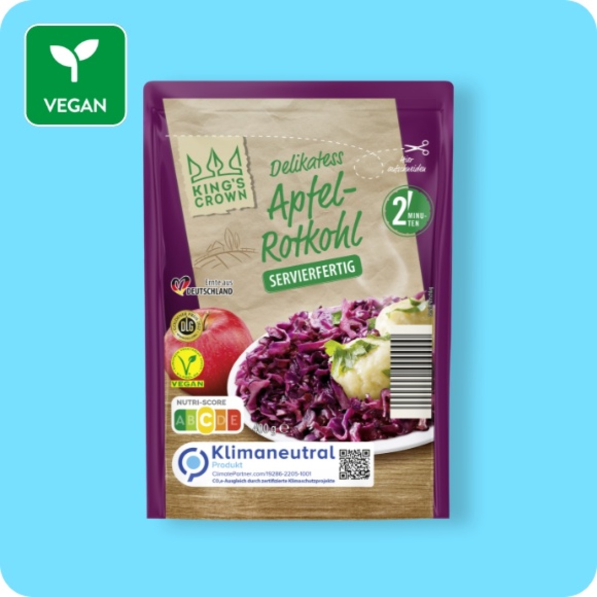 Bild 1 von Apfelrotkohl