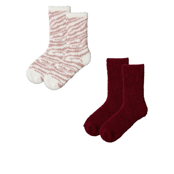 2 Paar Ultraweiche Flauschsocken - Kuschelige Homesocks Für Gemütliche Stunden