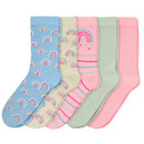 Bild 1 von 5 Paar Mädchen Socken im Set