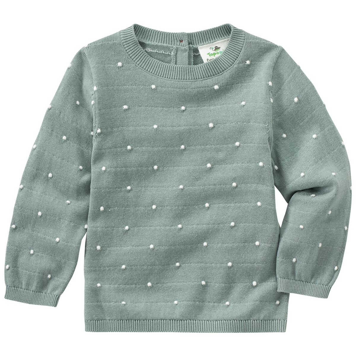 Bild 1 von Baby Strickpullover mit Punkte-Allover