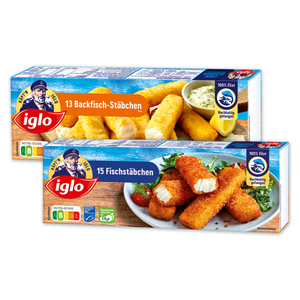 Iglo Fisch-/ Backfischstäbchen