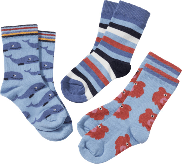 Bild 1 von ALANA Kinder Socken, Gr. 27/29, mit Bio-Baumwolle, blau