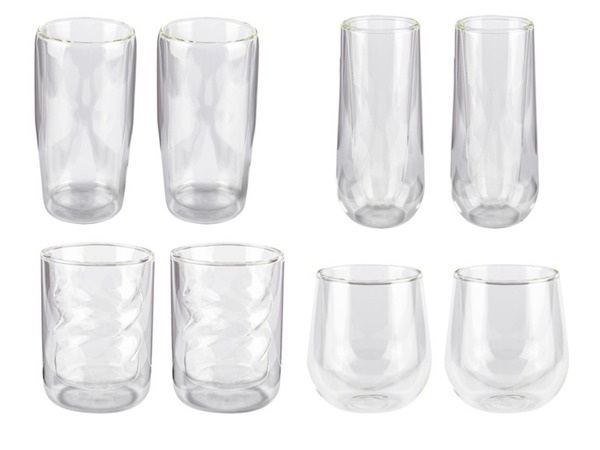 Bild 1 von ERNESTO® Doppelwandige Gläser, 2 Stück, aus Borosilikatglas