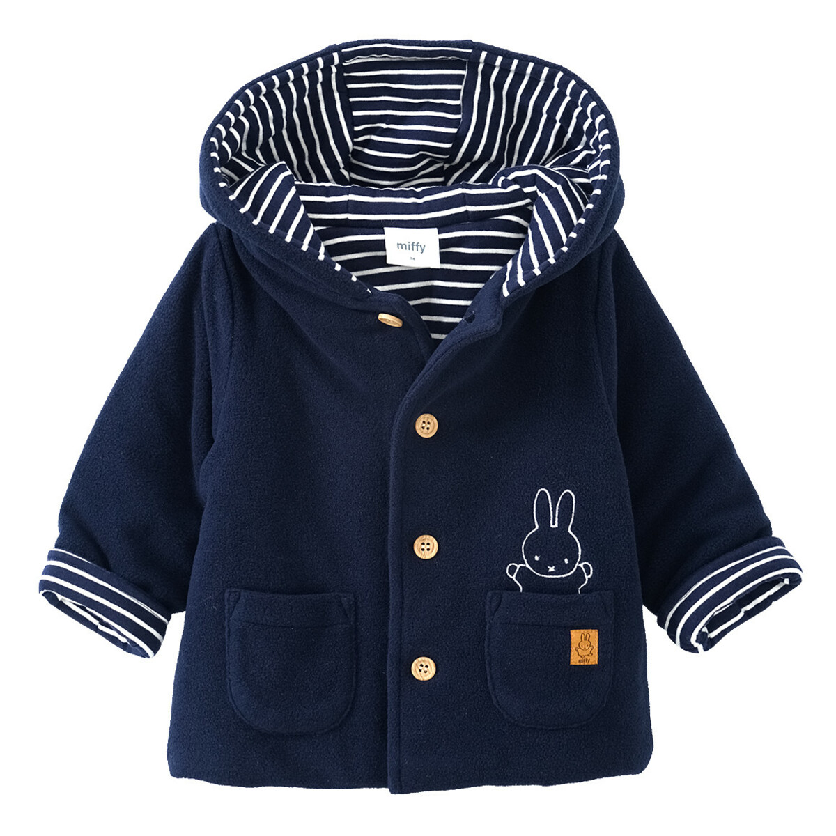 Bild 1 von Miffy Fleecejacke mit Kapuze