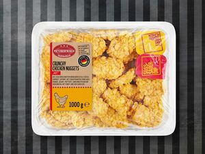 Metzgerfrisch Crunchy Chicken Nuggets „Hot“, 
         1 kg