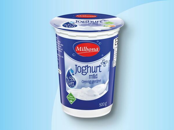 Bild 1 von Milbona Joghurt, mild, 
         500 g
