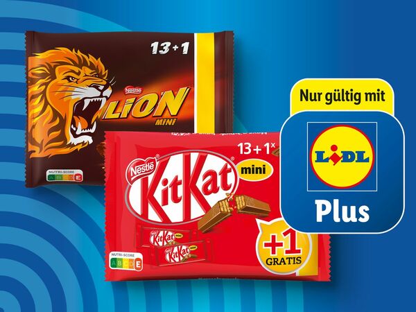 Bild 1 von Nestlé Minis, 
         201/233/252 g