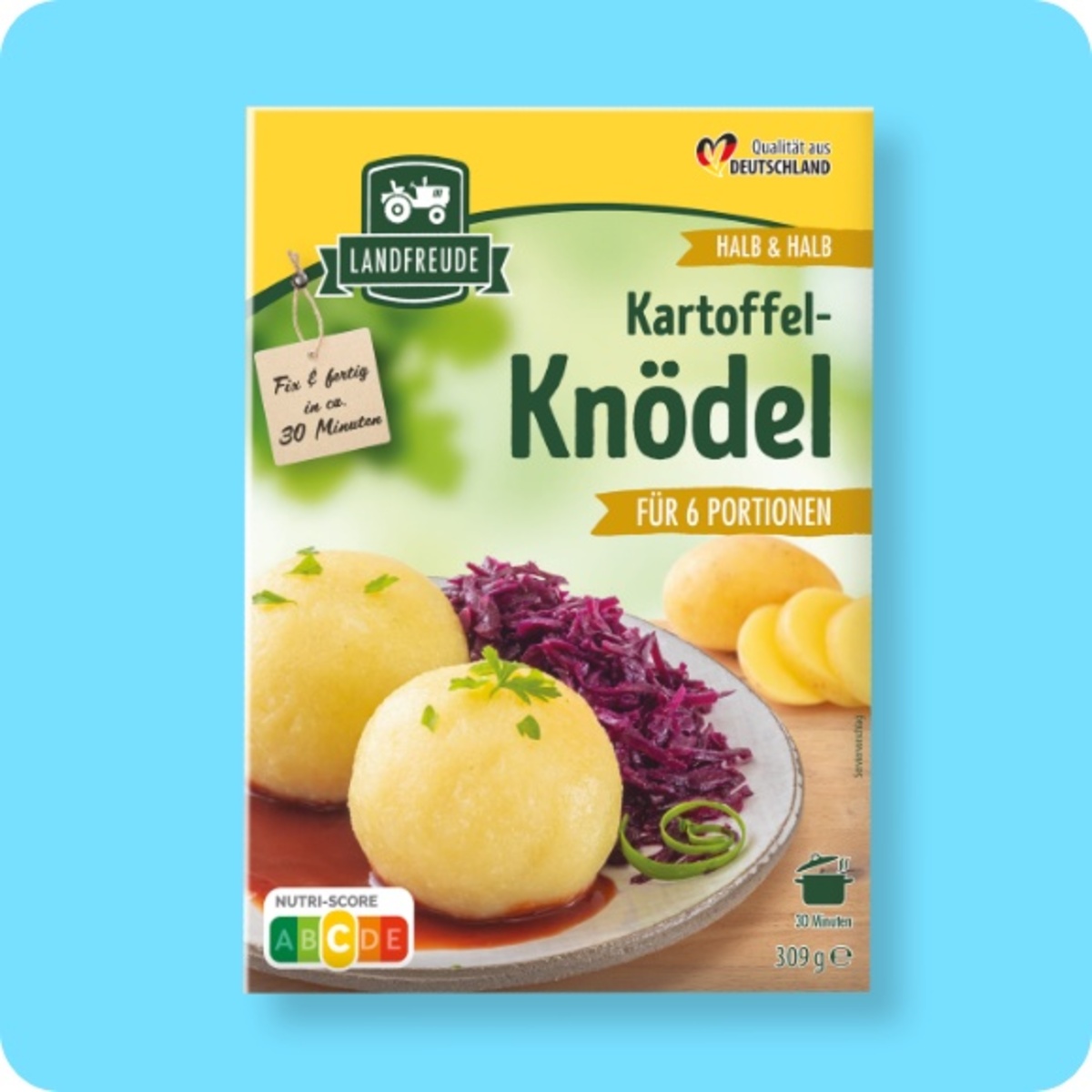 Bild 1 von Kartoffelknödel, Halb & Halb