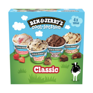 BEN & JERRY’S Cool-lection Eis