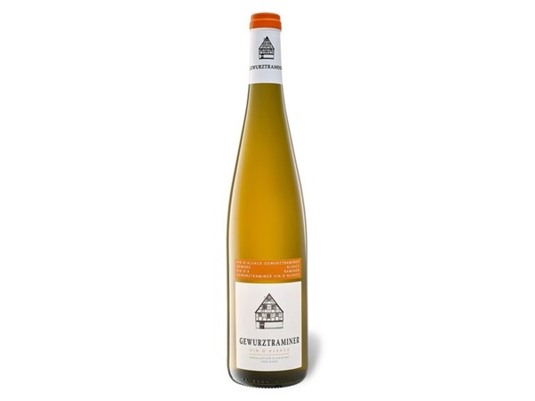 Bild 1 von Vin d'Alsace Gewürztraminer AOP halbtrocken, Weißwein 2016