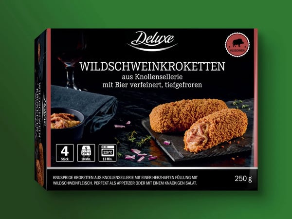 Bild 1 von Deluxe Wildschweinkroketten, 
         4x 62,5 g