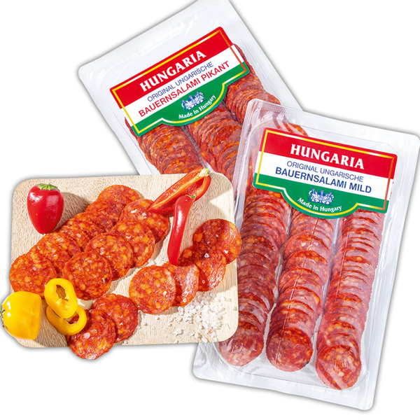 Bild 1 von Hungaria Original ungarische Bauernsalami