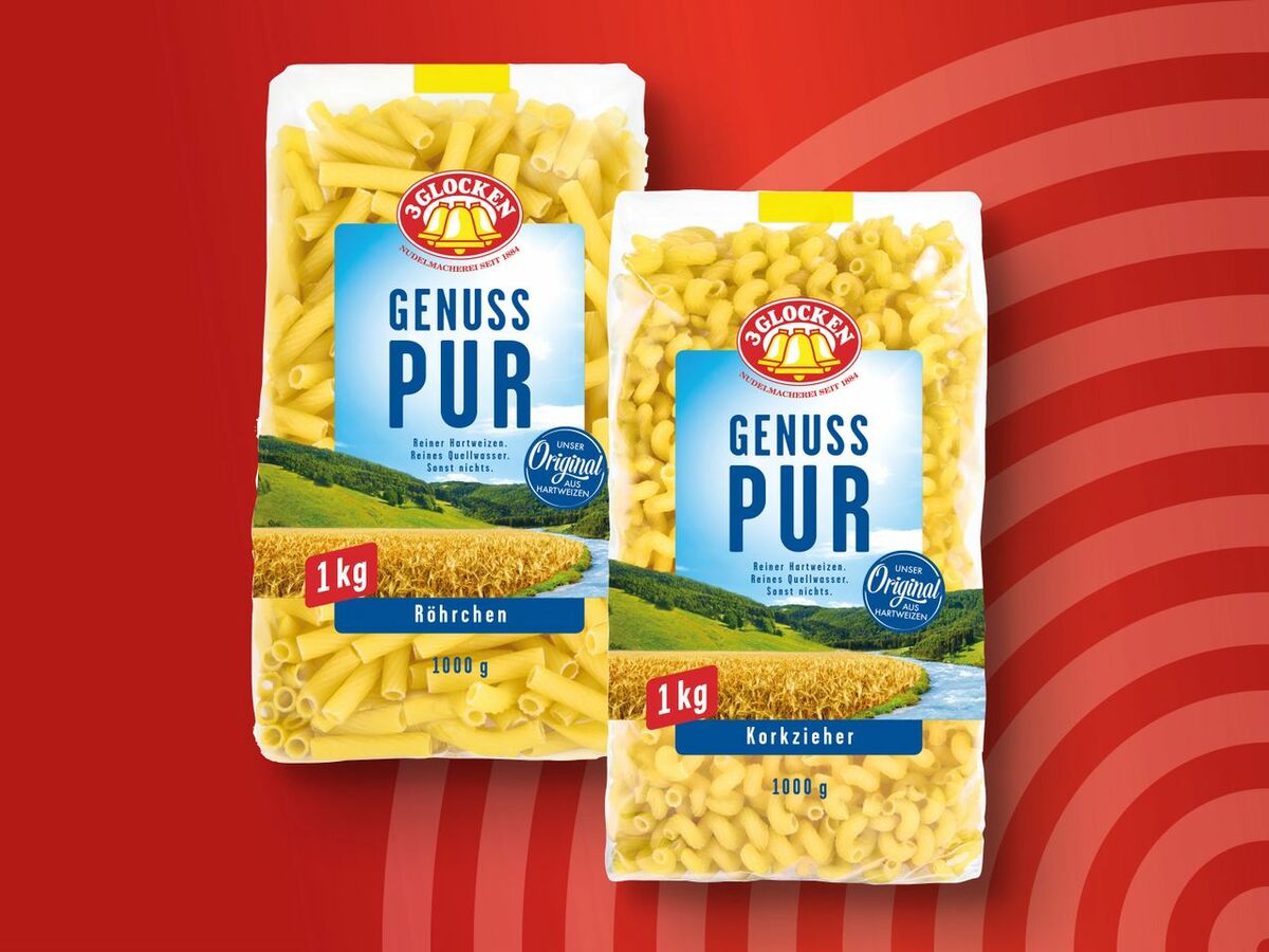 Bild 1 von 3 Glocken Genuss Pur Pasta, 
         1 kg