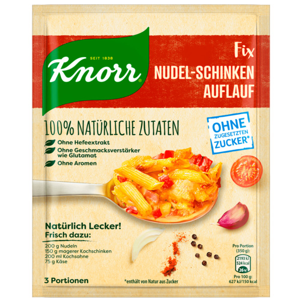 Bild 1 von Knorr Fix für Nudel-Schinken-Auflauf 40g