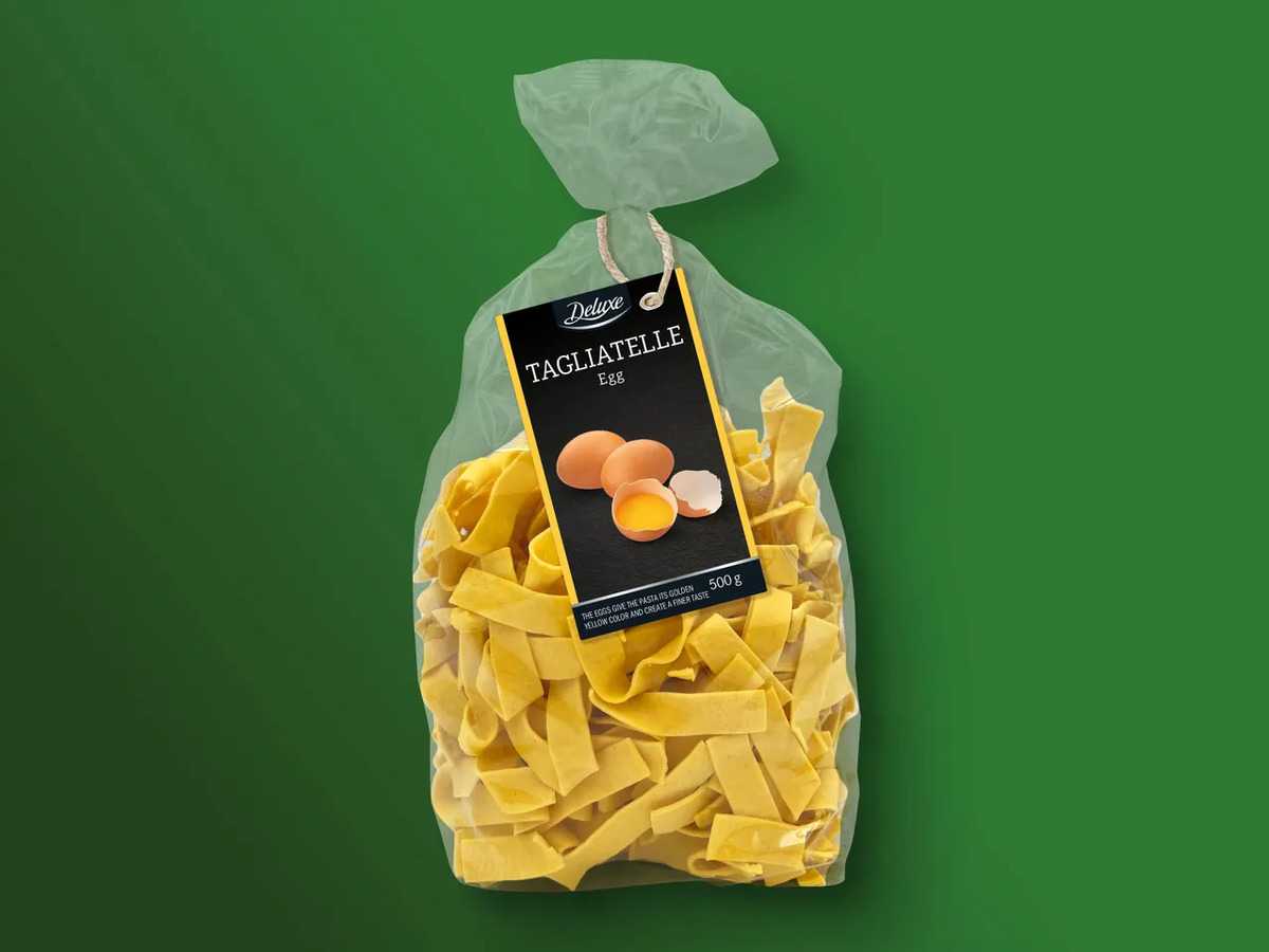 Bild 1 von Deluxe Gewalzte Bandnudeln, 
         500 g
