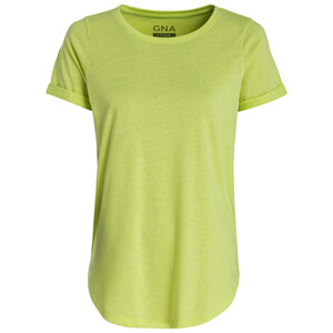Damen Yoga-T-Shirt in leichter Melange-Optik