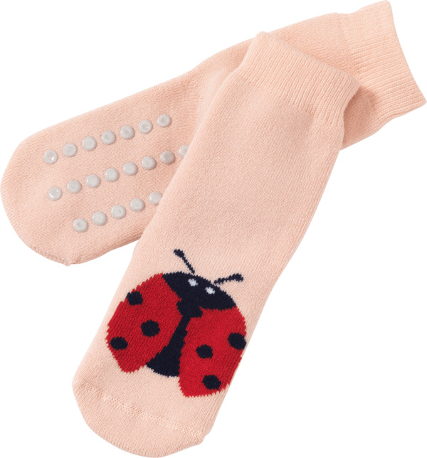 Bild 1 von ALANA Baby ABS Socken, Gr. 19/22, mit Bio-Baumwolle, rosa