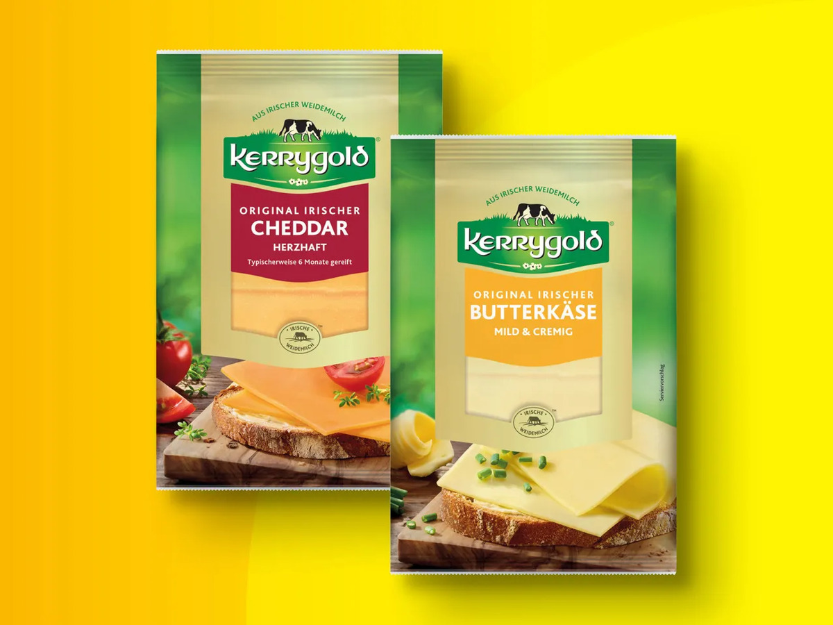 Bild 1 von Kerrygold Irischer Käse, 
         150/125 g