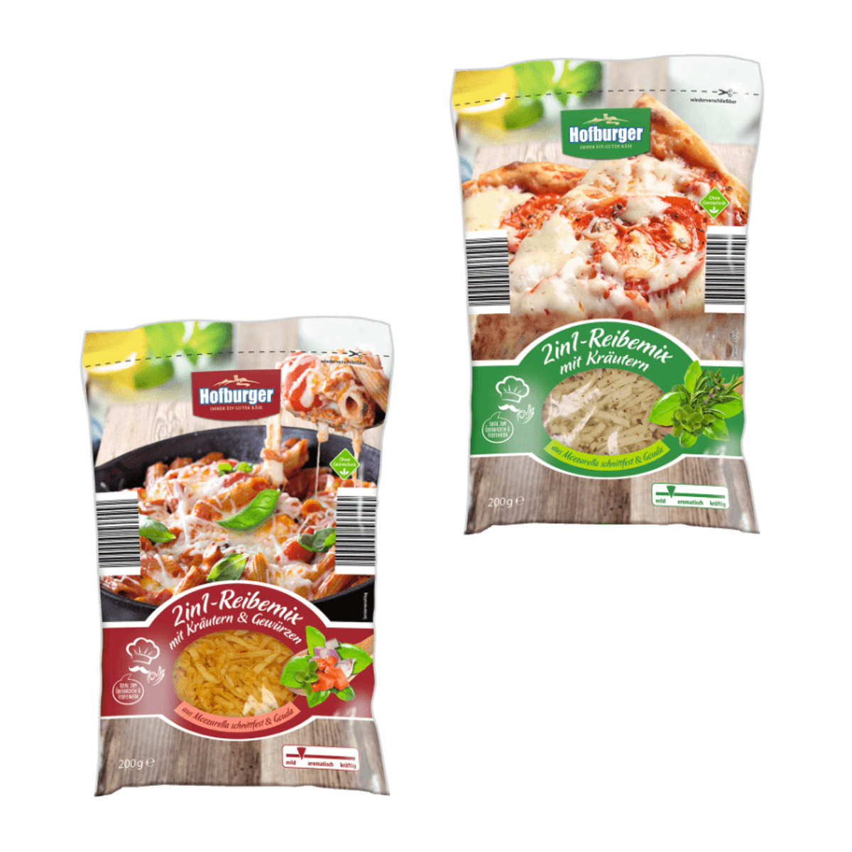 Bild 1 von HOFBURGER 2-in-1-Reibemix