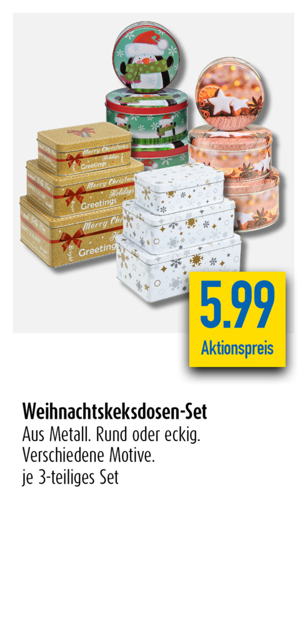 Bild 1 von Weihnachtskeksdose