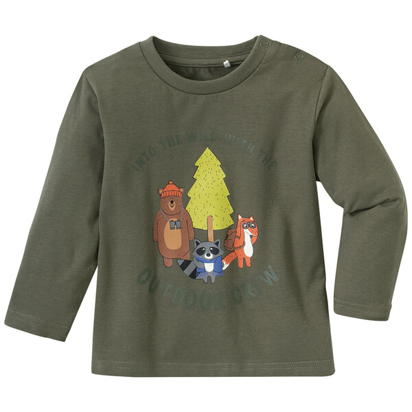 Kinder Sweatshirt Mit Flugzeug-Print - Langarm Baumwolle 2-10 Jahre