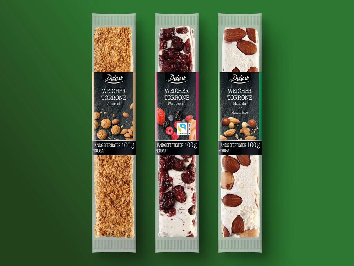Bild 1 von Deluxe Weicher Torroneriegel, 
         100 g