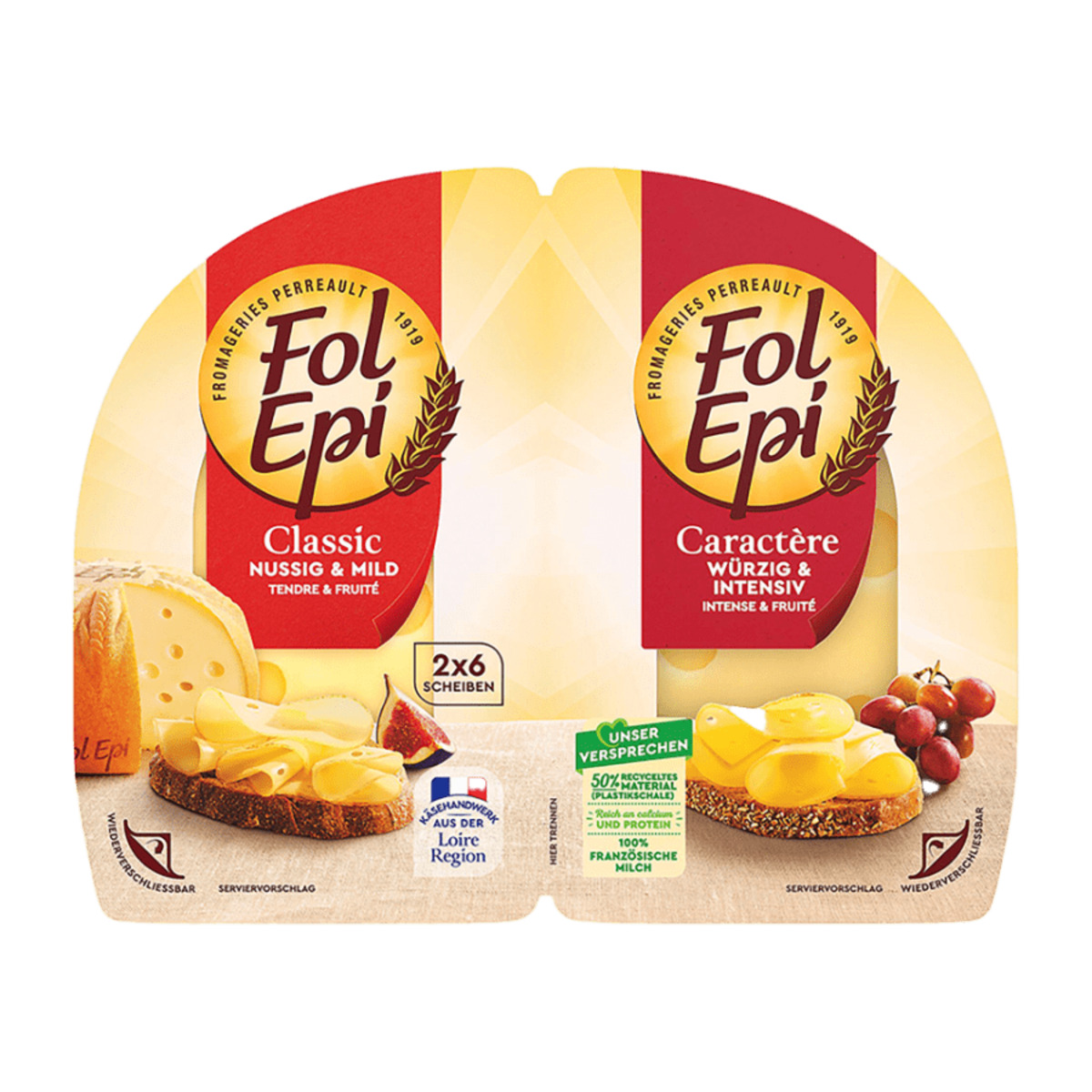 Bild 1 von FOL EPI Scheibenkäse