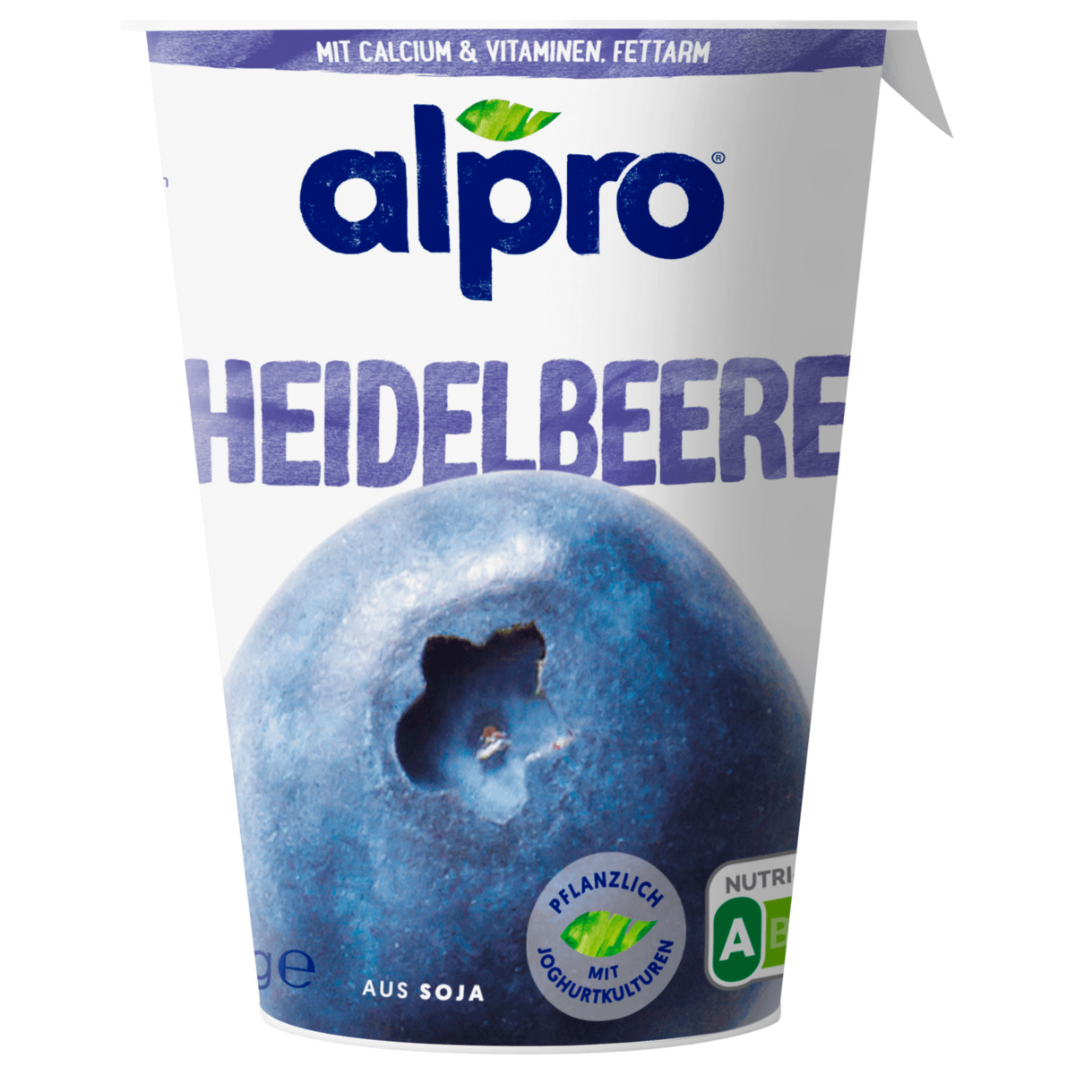 Bild 1 von alpro Soja Heidelbeere vegan 400g