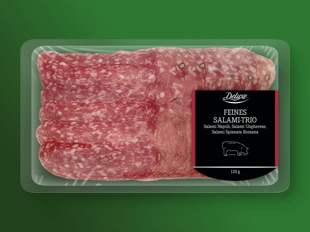 Bild 1 von Deluxe Trio Salami, 
         120 g