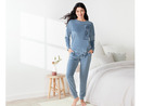 Bild 4 von esmara® Damen Nicki-Pyjama, kuschelig weich