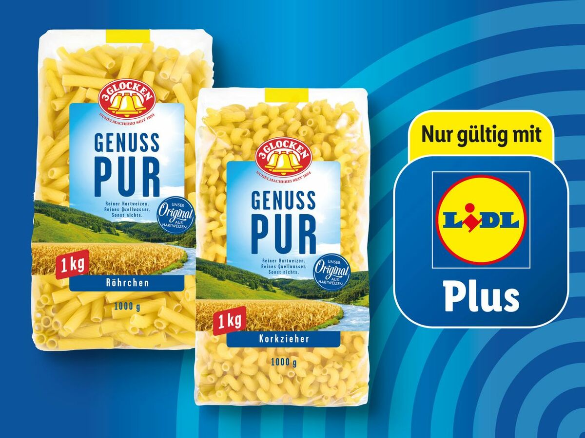Bild 1 von 3 Glocken Genuss Pur Pasta, 
         1 kg